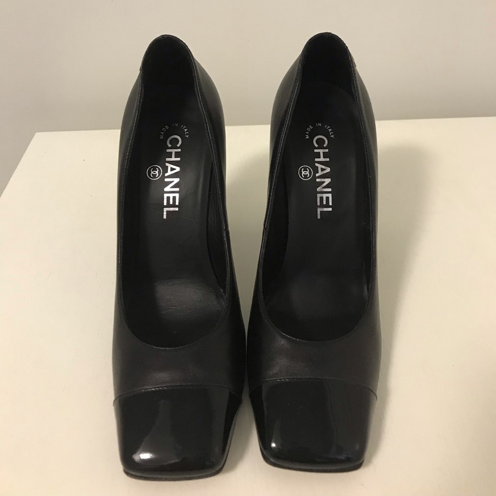Chanel Square Toe Pumps